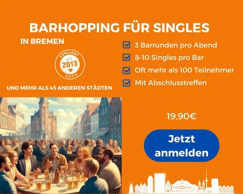 Face to Face Bremen: Barhopping für Singles in Bremen