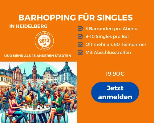 Face to Face Heidelberg: Barhopping für Singles in Heidelberg