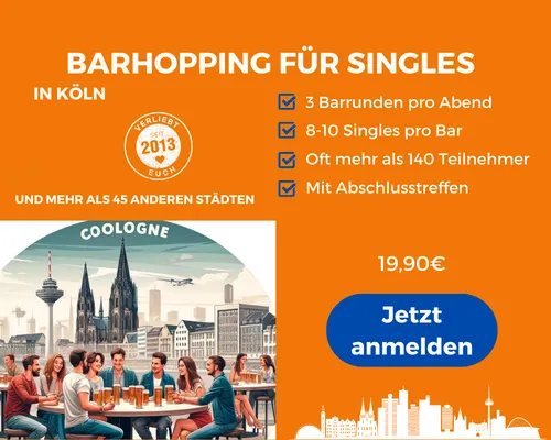 Face to Face Köln: Barhopping für Singles in Köln