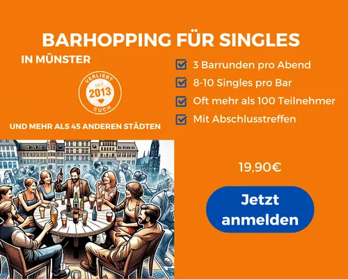 Face to Face Münster, Barhopping für Singles in Münster